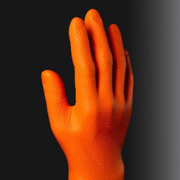 Ignite Orange Disposable Gloves