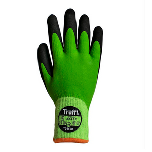 Traffi TG5570 X-Dura Latex Water Resistant Cut Levek F Safety Glove