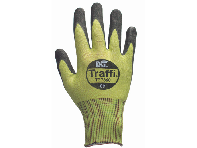 The TG7360 is part of the world’s first carbon neutral glove range. This means that this product range has zero negative impact on the environment, to the point of delivery. The TG7360 is an ultra-fine cut level F safety glove and it is also touchscreen compatible. This glove is washable at 40C for 5 wash cycles.
